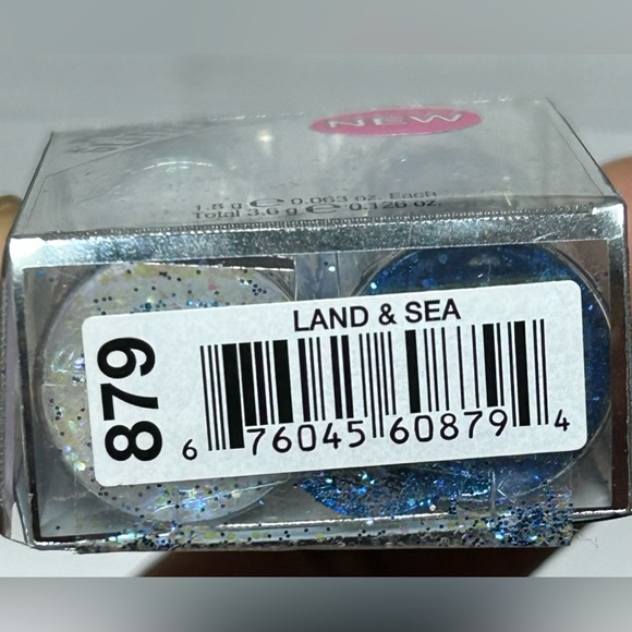 Land & Sea #879 Poppin Pigments Glitter 💫 Hard Candy - Picture 3 of 3